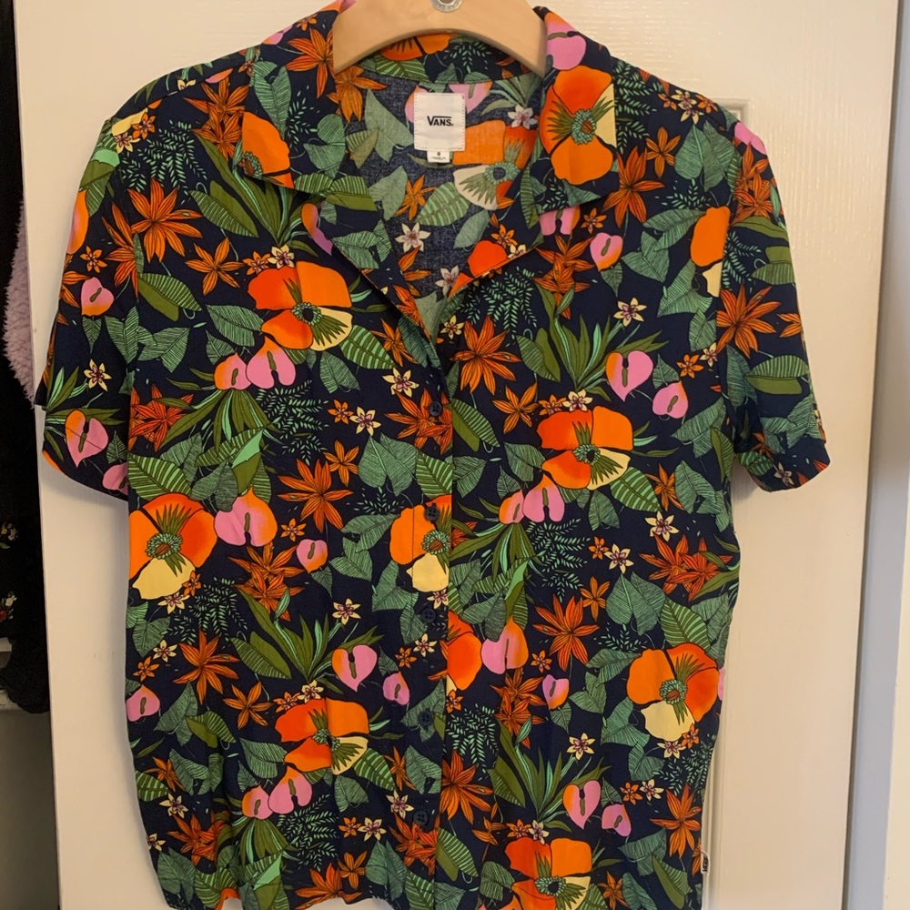 Vans Ka Lanii Floral Button Down